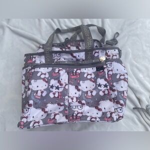 Limited Edition Hello Kitty Gray Lesportsac Bag